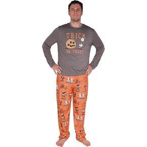 Nite Nite Munki Munki Family Long Sleeve Tee and Pant Vintage Peanuts Pajama Set