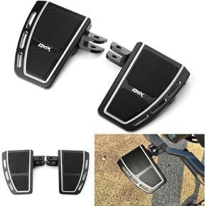 Motorcycle Foot Pegs Fit For H.onda Rebel CMX1100 2022 2023 2024 | Footrest Enlarge Pedal FootPegs Extension Rebel CMX1100 CMX 1100 Accessories(REBEL-BLACK)