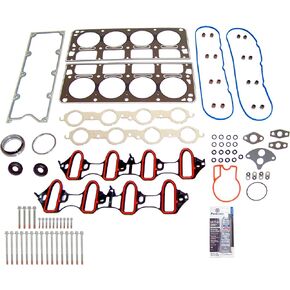 CPWK240 Head Gasket Set Head Bolt Kit Fits: 99-01 GMC Silverado 4.8L-5.3L V8 OHV 16v
