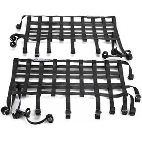 2Pcs Safety Window Net UTV Accessories Safety Equipment Compatible with Can Am Maverick X3/Maverick X3 MAX Turbo R/XDS XRS XMR XRC Turbo R R