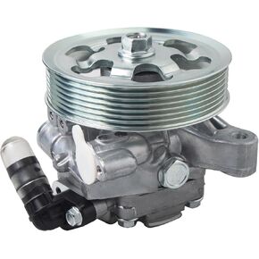 21-5456 New Power Steering Pump w/Pulley (For 1.8L) Compatible With 2006-2009 2010 2011 Ho-nda Civic (Power Assist Pump OE# 56110RNA305 56110-RNA-A01 56110-RNA-A02 96-05456)