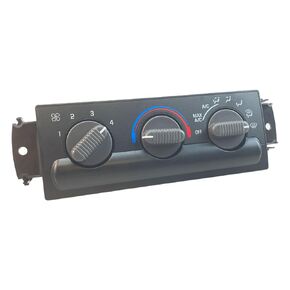Heater A/C Control Switch Panel Module 16250545 Compatible with Chevy S10 Blazer GMC Sonoma Oldsmobile Bravada 1999-2005 Without Rear Windshield Heating Replace 15098964 09351325