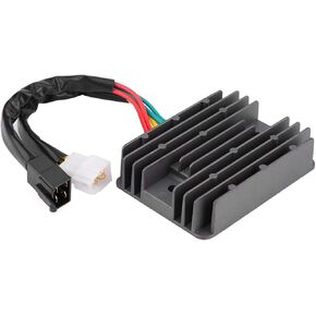 Motorcycle Voltage Regulator, Motorcycle Voltage Regulator Rectifier Replacement, Fit for Ducati 600 Dark City 620 695 696 750 796 ABS 800 ie S2R 900 1000 S4RS S4R S2R, Aluminum