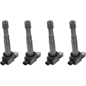 MUCO Ignition Coil Pack 12138616153 Set of 6 for 02-19 B-MW 128i 328i 535i 550i 750i X5 X6 Z4 E Mini Cooper Ignition Coils UF592