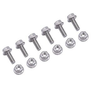 19M7775 14M7303 Hex Flanged Bolt & Nut Set Battery Terminal Bolts,Battery Terminal Bolt for John Deere G110 L100 L110 D150 D160 D170 LX176 LX178