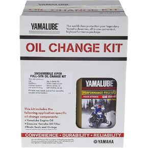 Yamaha Sidewinder/SR Viper Full Synthetic Oil Change Kit - LUB-SMBCG-KT-25