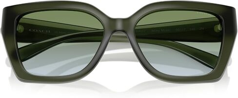Coach Women's Hc8408u Universal Fit Square Sunglasses in Saudi Arabia