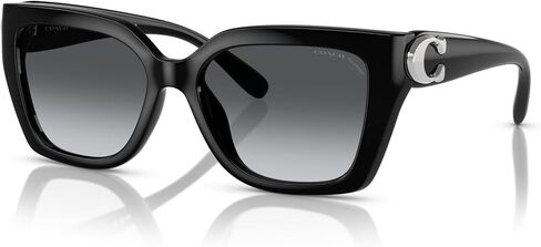 Coach Women's Hc8408u Universal Fit Square Sunglasses in Saudi Arabia