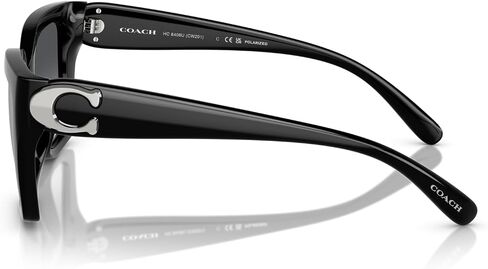 Coach Women's Hc8408u Universal Fit Square Sunglasses in Saudi Arabia