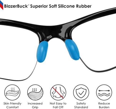 قطعة وسادات أنف بديلة من BLAZERBUCK لـ Oakley Bisphaera OO9400 in Kuwait