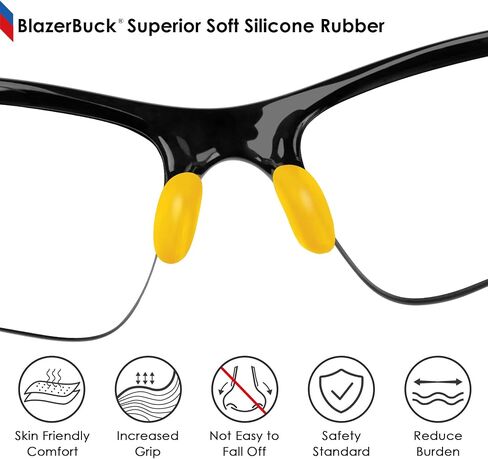قطعة وسادات أنف بديلة من BLAZERBUCK لـ Oakley Bisphaera OO9400 in Kuwait