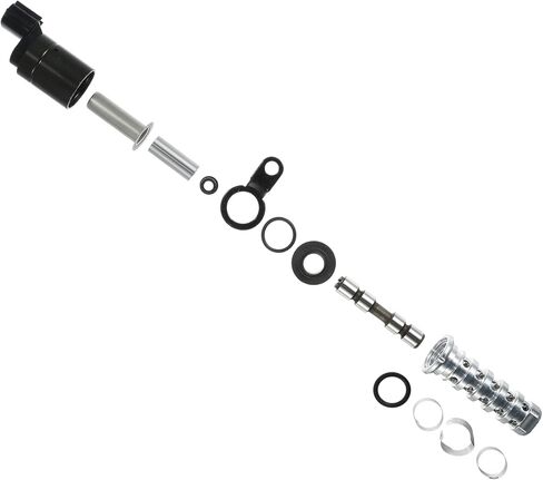 محرك متغير توقيت الصمام VVT الملف اللولبي رقم 11367560462 صمام التحكم في زيت عمود الحدبات للمحرك لسيارات BMW 745i 745Li 2002-2005 لسيارات BMW 550i (مجموعة من 4) in Saudi Arabia