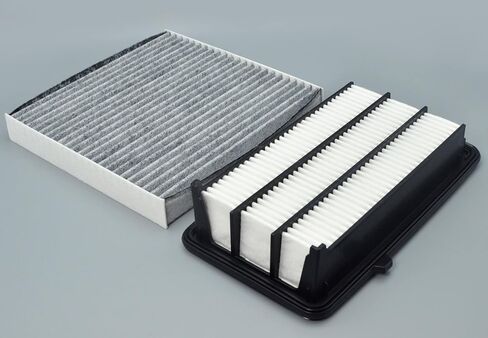 (Hybrid Only) COCOAUTO Cabin Engine Air Filter Kit for CRV Hybrid (2023-2025), Accord Hybrid (2023-2025), Civic Hybrid 2025, Replace 172206MAJ01, LX3763 (Not for Gas) in Saudi Arabia