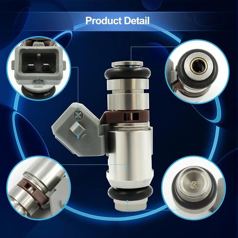 HiSport Fuel Injector 3 PCS 5WY2404A Compatible with John Deere 825i Gator 3 Cylinder Engine MIA11720 in Saudi Arabia