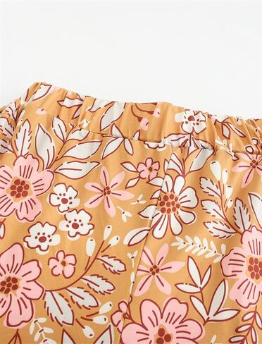 طقم بيجامة نسائي من QCIV برقبة على شكل حرف V وأكمام قصيرة وسروال كابري مع جيوب، طقم ملابس نوم مكون من قطعتين PJS in Kuwait