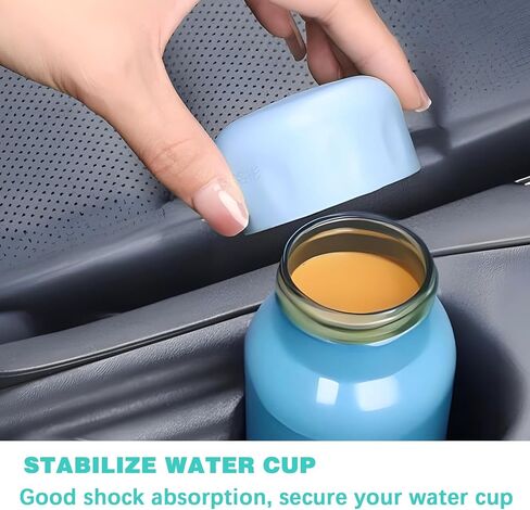 وسائد حامل أكواب السيارة مزودة بمادة لاصقة قوية مطورة، وسادات حامل أكواب السيارة مضادة للاهتزاز لتثبيت الأكواب، إدراج حامل أكواب السيارة ذاتية اللصق عالمي، الأجزاء الداخلية للسيارة SUV (6 قطع) in Kuwait