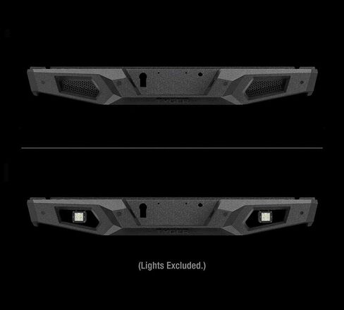 مجموعة المصد الخلفي Tyger Auto TG-BP9F80298 Tyger Fury سوداء اللون متوافقة مع 2015-2020 Ford F150 in Kuwait