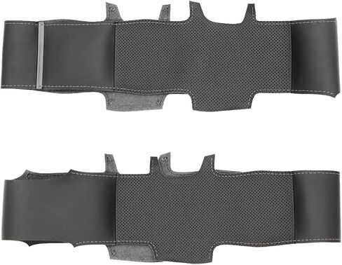 MEWANT Steering Wheel Covers for Ford F-150 2021-2023 / F-150 Lightning 2022-2023 Hand-Stitched F150 Steering Wheel Wrap in Saudi Arabia