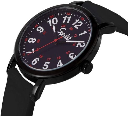 Speidel Original Scrub Watch™ for Nurse, Medical Professionals and Students – Various Medical Scrub Colors, Easy Read Dial, Military Time with Second Hand, Silicone Band, Water Resistant in Kuwait