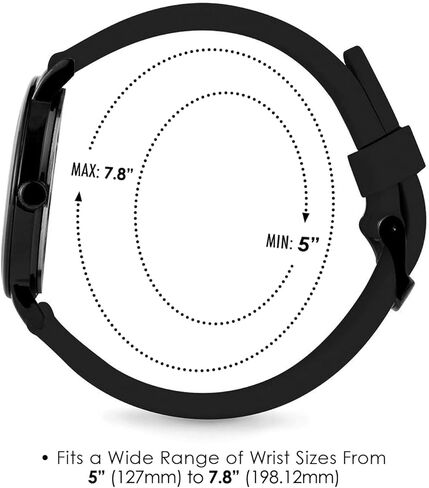 Speidel Original Scrub Watch™ for Nurse, Medical Professionals and Students – Various Medical Scrub Colors, Easy Read Dial, Military Time with Second Hand, Silicone Band, Water Resistant in Kuwait