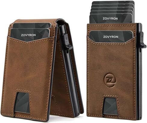 Wallet for Men - Slim Magsafe Wallet With Pop Up Card Holder Minimalist RFID Wallet with ID Slots, Smart Magnetic Wallet for iPhone 15/14/13/12 series (Black) in Saudi Arabia