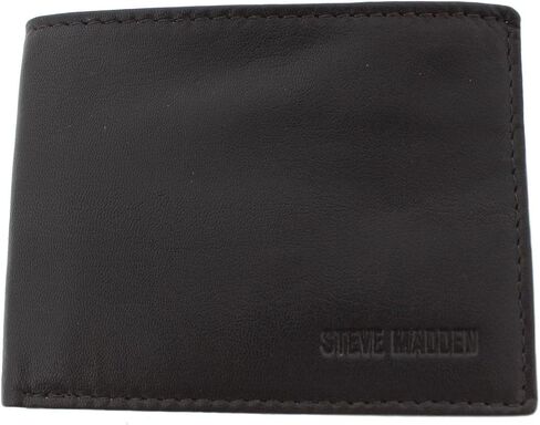 Steve Madden Men's Slimfold RFID Leather Wallet in Kuwait