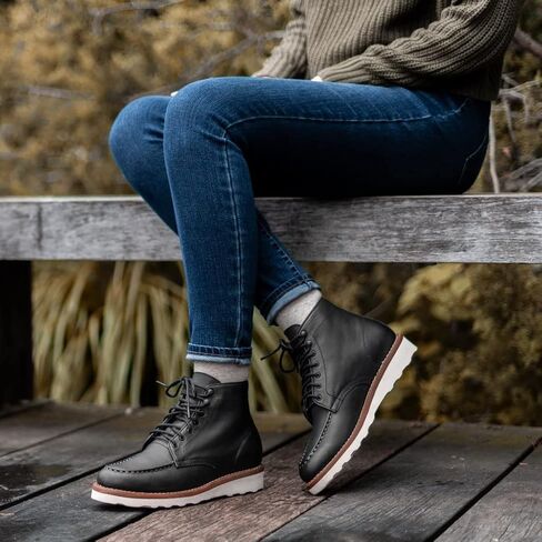 Thursday Boot Company Women's Diplomat Moc Toe Leather Boot in Saudi Arabia