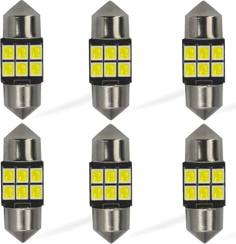 Yoper DE3021 DE3022 LED Light Bulbs for Interior Dome Map Door Courtesy License Plate White Canbus Error Free Festoon (28MM) in Kuwait