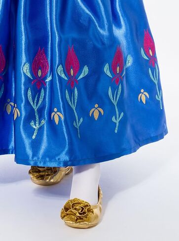 مجموعة أزياء أميرات الجليد والجبال من Little Adventures - يمكن غسلها في الغسالة للفتيات والأطفال الذين يتظاهرون باللعب بدون بريق (مقاس صغير للأعمار 1-3) in Kuwait