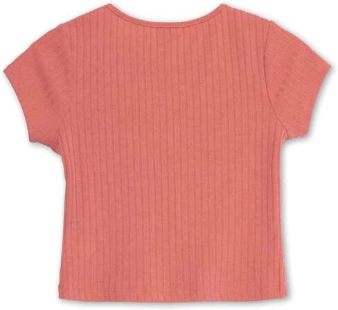 Speechless Girls' Short Sleeve Rib Knit Tee in Kuwait