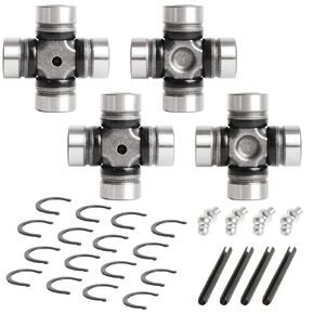 Front & Rear Prop Shaft U-Joints Fit for Polaris Ranger 500 700 800 Diesel-900 2000-2014, for Sportsman 550 600 700 800 850 High Lifter 2002-2017 Replace 3260104 2203703 2202015