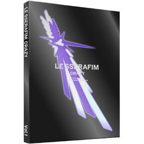 LE SSERAFIM - 4th Mini Album [CRAZY] Photobook Version Vol.1 + [Extra Special Photocards]