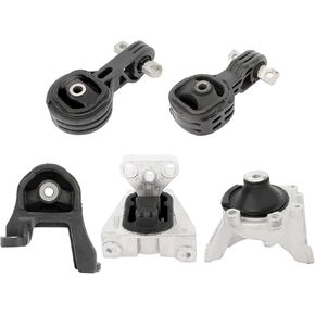 SCITOO Engine Motor Mount Transmission Mount and Torque Strut Mount Set Compatible with 2007-2011 for Honda for CR-V,OE A4535 A4536 A4595 A4598 A65010 A4558