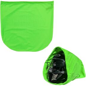 Motorcycle Helmet Bag, Helmet Protection Drawstring Bag Made of Nylon Cloth, Large Capacity Helmet Storage Bag for Motorcycle Bicycle, Universal Motorcycle Accessories (Green)