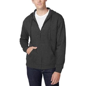 Hat and Beyond Mens Ultimate Heavyweight Zip Up Hoodie Jacket Essentials Fleece Comfort Outerwear XS-5XL