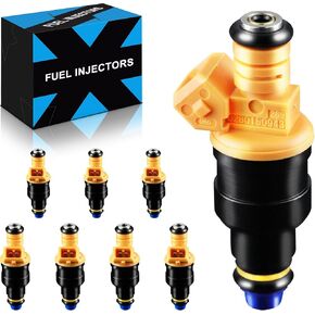 Fuel Injectors For:-Lincoln Navigator Town Car For:-Ford F150 F250 F350 E150 Expedition Excursion Crown Victoria Bronco For:-Mustang 1989-2005 4.6L 5.0L 5.4L 5.8L, 0280150943 (set of 8)