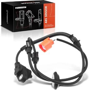 A-Premium ABS Wheel Speed Sensor Compatible with Honda Models - Odyssey 1999 2000 2001 2002 2003 2004, V6 3.5L, MPV - Front Left Driver Side, Replace# 57455-S0X-A01, 57455S0XA01