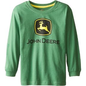 John Deere Little Boys' Basic Trademark Long Sleeve Tee