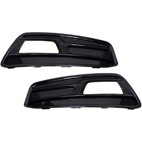 NewYall Front Left and Right Fog Light Cover Bezel Trim for Ford Focus ST 2015-2018