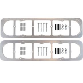ICT Billet LS Valve Cover Adapter LS1 LS2 LS3 LS7 LSX to SBC Chevy 350 5.3 Compatible with 1999 and up LS Series Engines Designed & Manufactured in The USA 551535