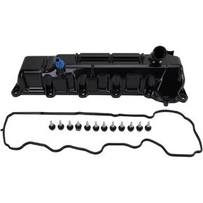 TRQ Right Valve Cover Passenger Side Compatible with 2008-2009 Chrysler Aspen 2008-2010 Dodge Dakota Durango Ram 1500 Jeep Commander Grand Cherokee 2011-2013 Ram 1500 2011