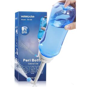 Peri Bottle for Postpartum Travel Bidet - Care,Portable Travel Medical Squeeze Bottle Bidet for Women Personal Hygiene Cleaning,16.9 OZ (Green)