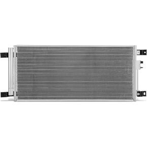 DNA MOTORING Aluminum Air Conditioning A/C Condenser Compatible with Ram 2500 3500 2019-2022, CH3030271, OEM-CDS-30188