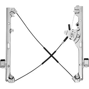 BDFHYK 740-517 Power Window Regulator Without Motor Front Left for 2002-2006 Cadillac Escalade EXT Chevy Avalanche Silverado Suburban 1500 2500 3500 HD Classic Tahoe GMC Sierra Yukon XL 2003 2004