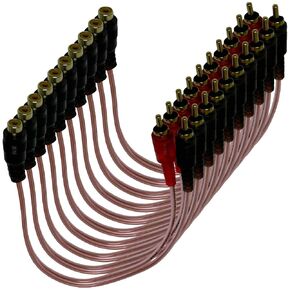 17ft Interconnect RCA Audio Cables (Bulk 10 Pack) - BRC17