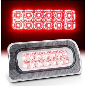 M-AUTO 3rd Brake Light, Compatible with 1994-2003 Chevy/GMC S10/Sonoma High Mount Center Rear Roof Third Parking Light