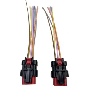 5pins Nitrogen Oxide Sensor NOX Sensor Connect Harness Plug Socket Wire Cable Pigtail 2pcs lot (for 5 PINS, Socket Wire)