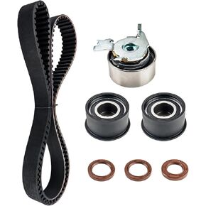 PHILTOP Timing Belt Kit for 2004-2008 Forenza, 2004-2007 Optra 2.0L, 1999-2002 Nubira, 92063917, 09128738, 0915-8004