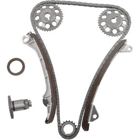 TK916 Timing Chain Kit for for Pontiac Vibe 2003-2006 Toyota Celica 2000-2006 Matrix 2003-2006 1.8L, TKTY315A ETCK0131 170-2400