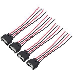 4 Packs Ignition Coil Connector Compatible with Toyota Scion Pontiac Chevrolet Chevy Lexus Ignition Coil Connector Harness L4 2.4L Scion Ignition Coil Connector Plug Harness